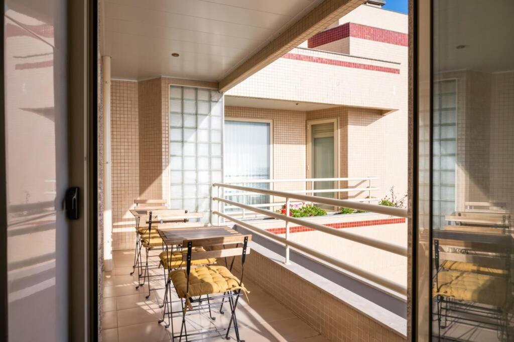 オヴァールBarramares 5 - 4ºandar Piscina Exterior Vista Marアパートメント エクステリア 写真