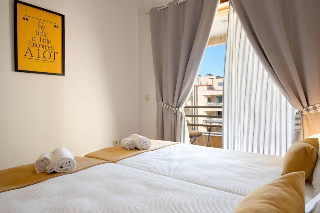オヴァールBarramares 5 - 4ºandar Piscina Exterior Vista Marアパートメント エクステリア 写真